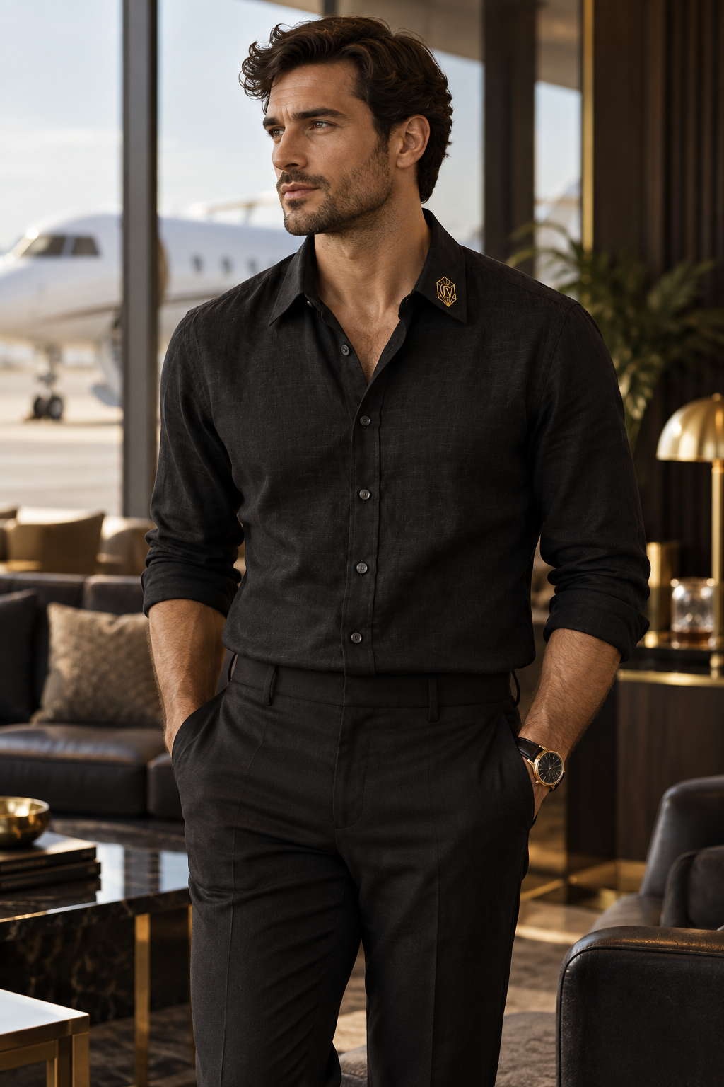 The Founder's Linen Shirt — Member Edition